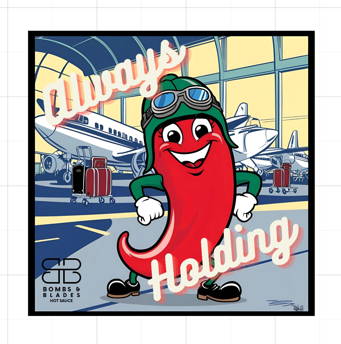 🔥 B&B Sticker 🔥 - Always Holding