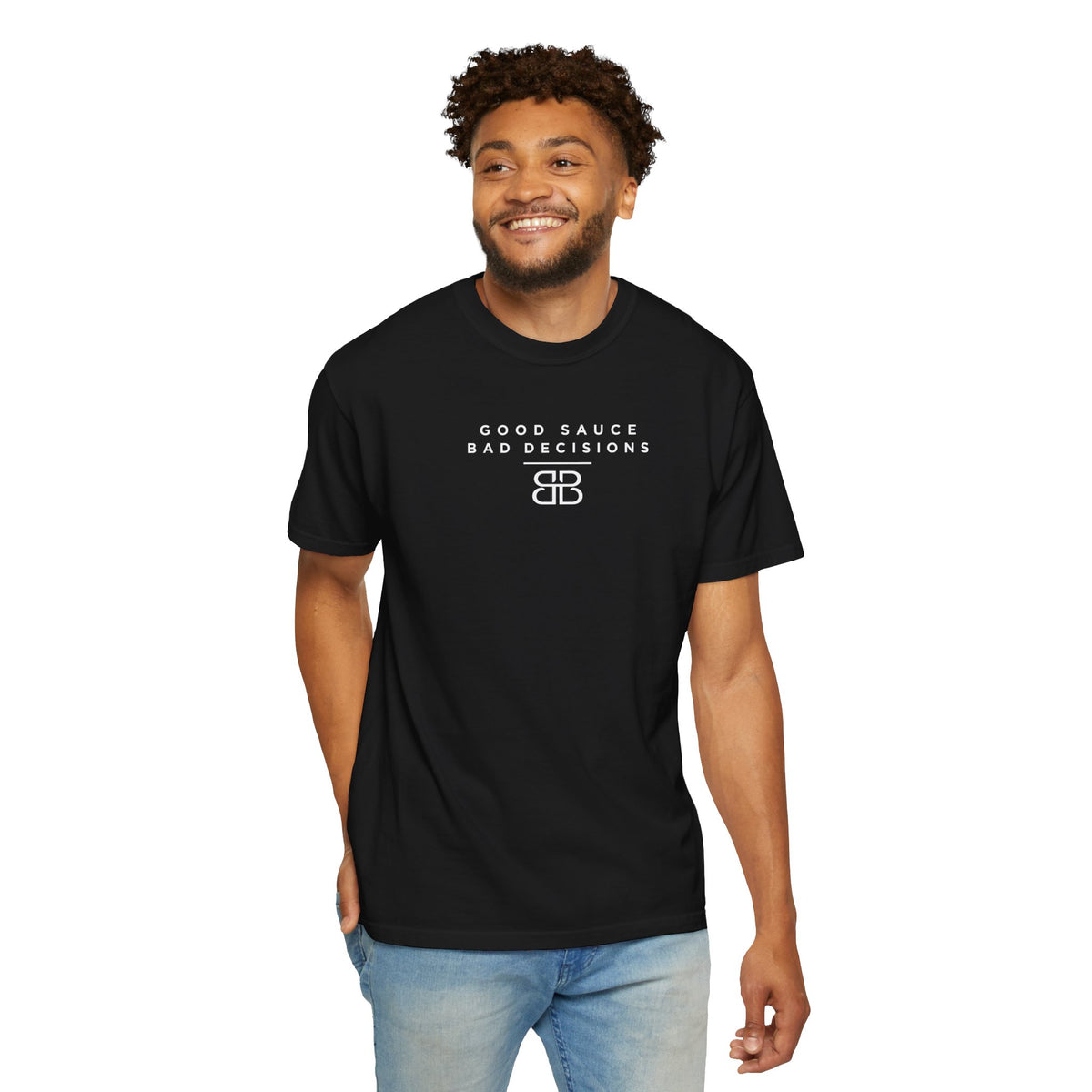 Good Sauce Bad Decisions T-Shirt — Casual Graphic Tee