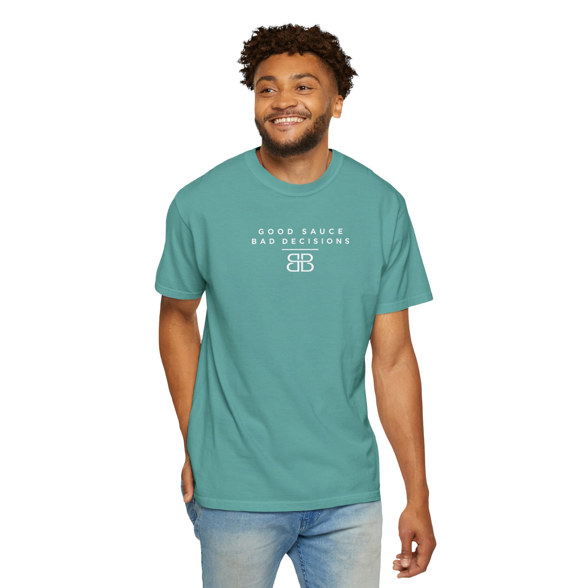 Good Sauce Bad Decisions T-Shirt — Casual Graphic Tee