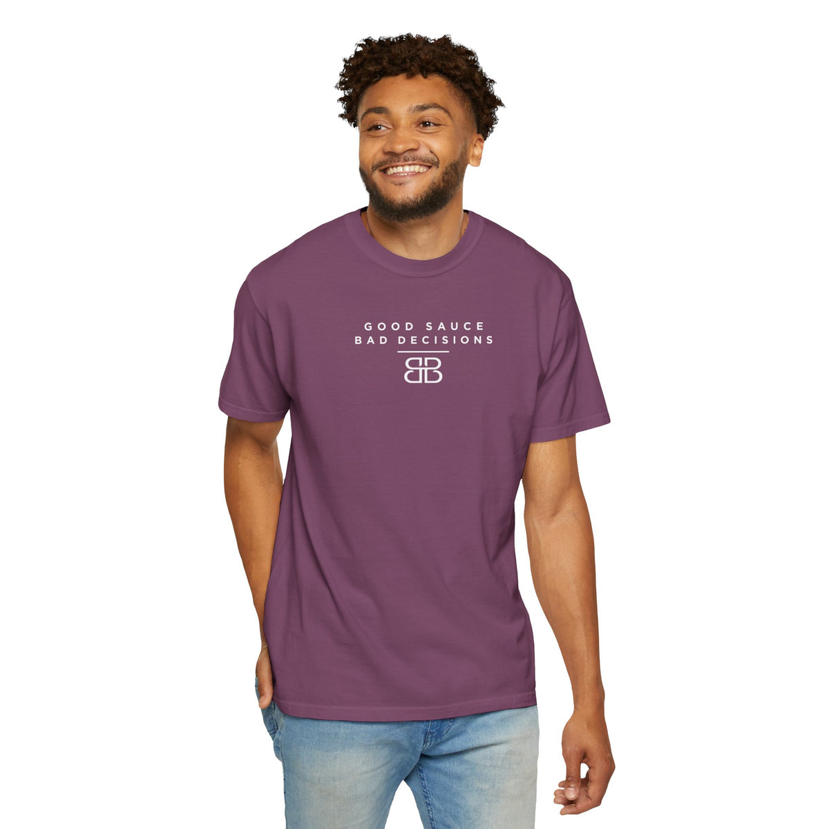 Good Sauce Bad Decisions T-Shirt — Casual Graphic Tee