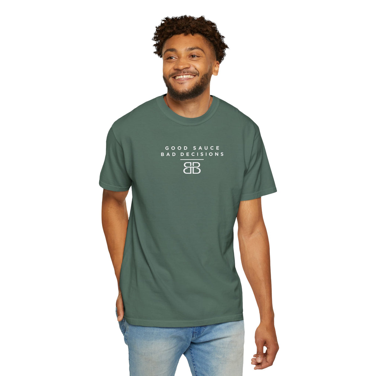 Good Sauce Bad Decisions T-Shirt — Casual Graphic Tee