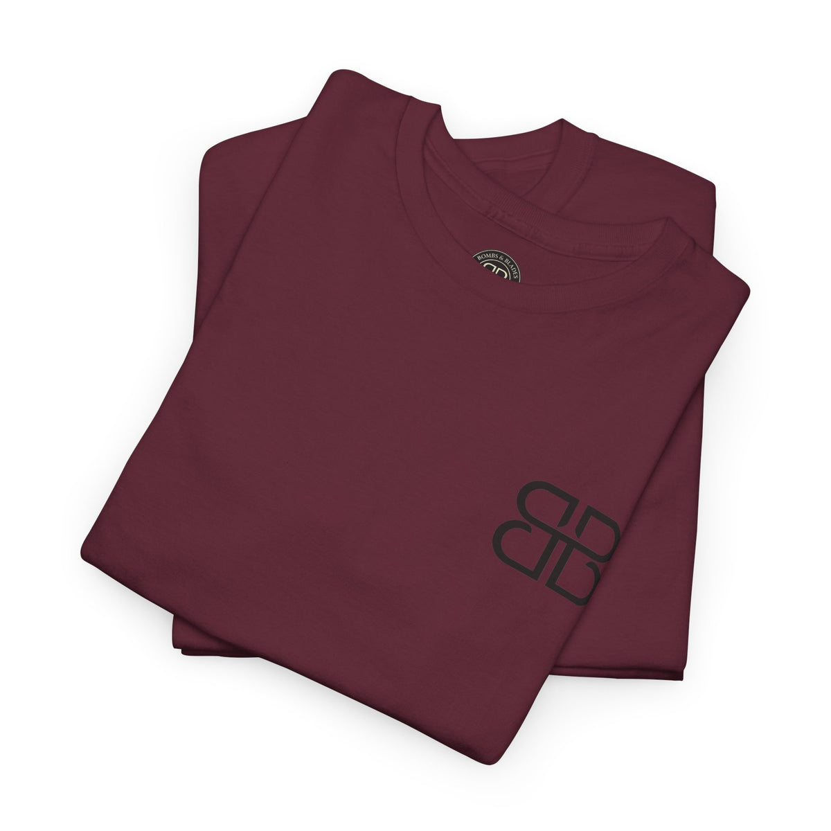 Bombs & Blades Tee — Vintage Helicopter Logo T‑Shirt