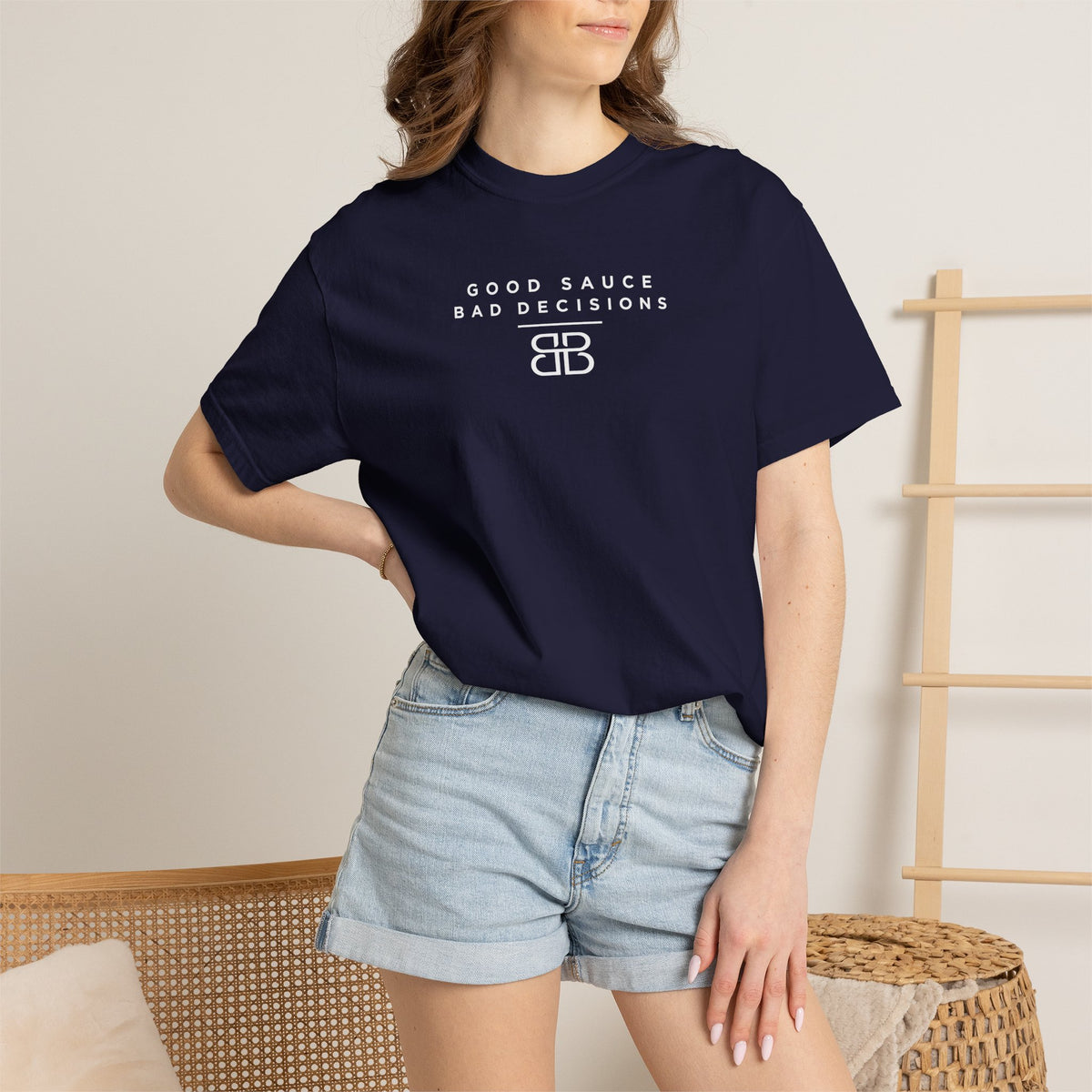 Good Sauce Bad Decisions T-Shirt — Casual Graphic Tee