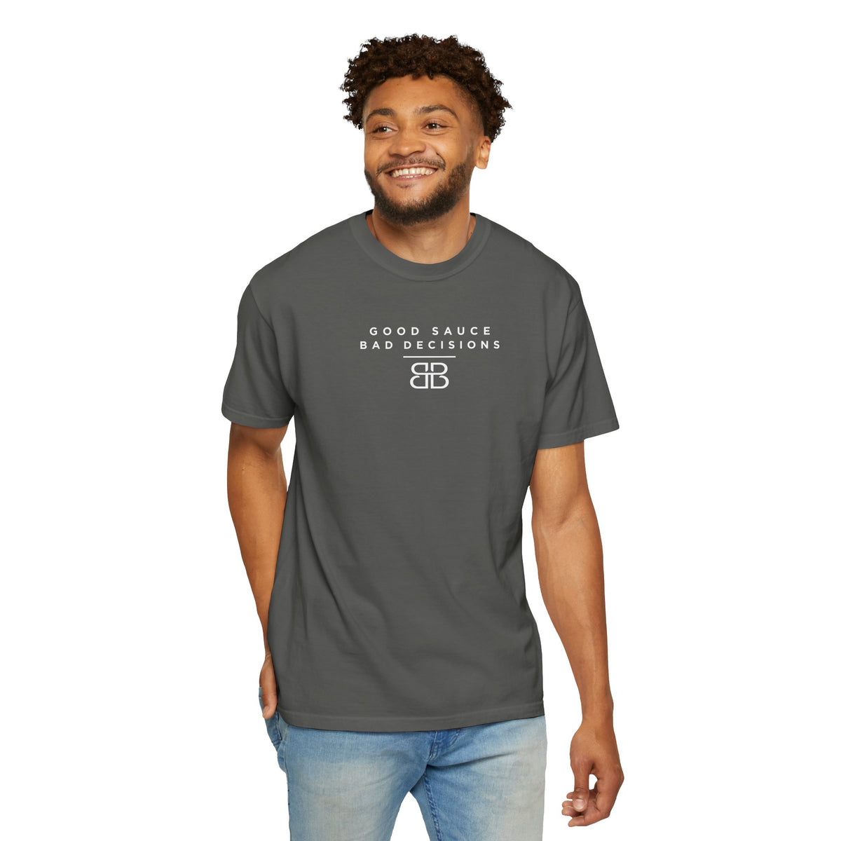Good Sauce Bad Decisions T-Shirt — Casual Graphic Tee