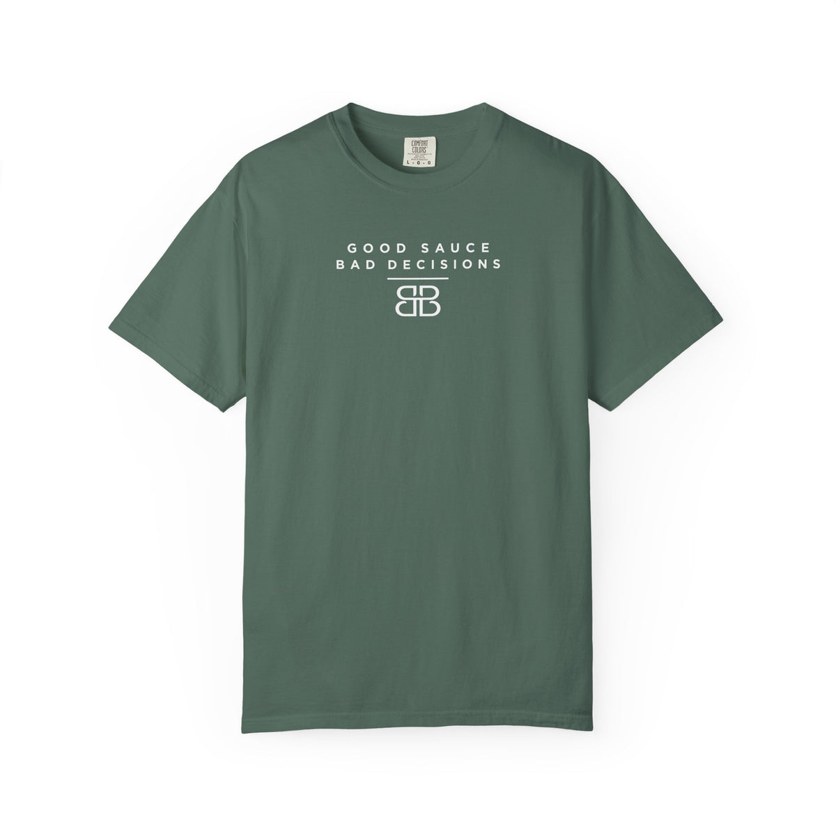 Good Sauce Bad Decisions T-Shirt — Casual Graphic Tee