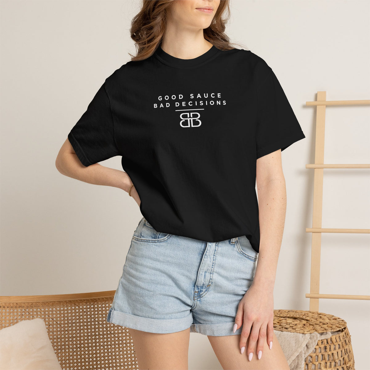 Good Sauce Bad Decisions T-Shirt — Casual Graphic Tee