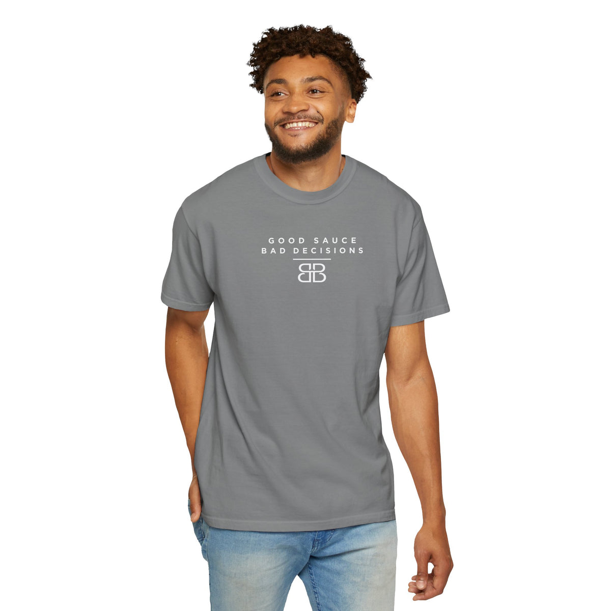 Good Sauce Bad Decisions T-Shirt — Casual Graphic Tee