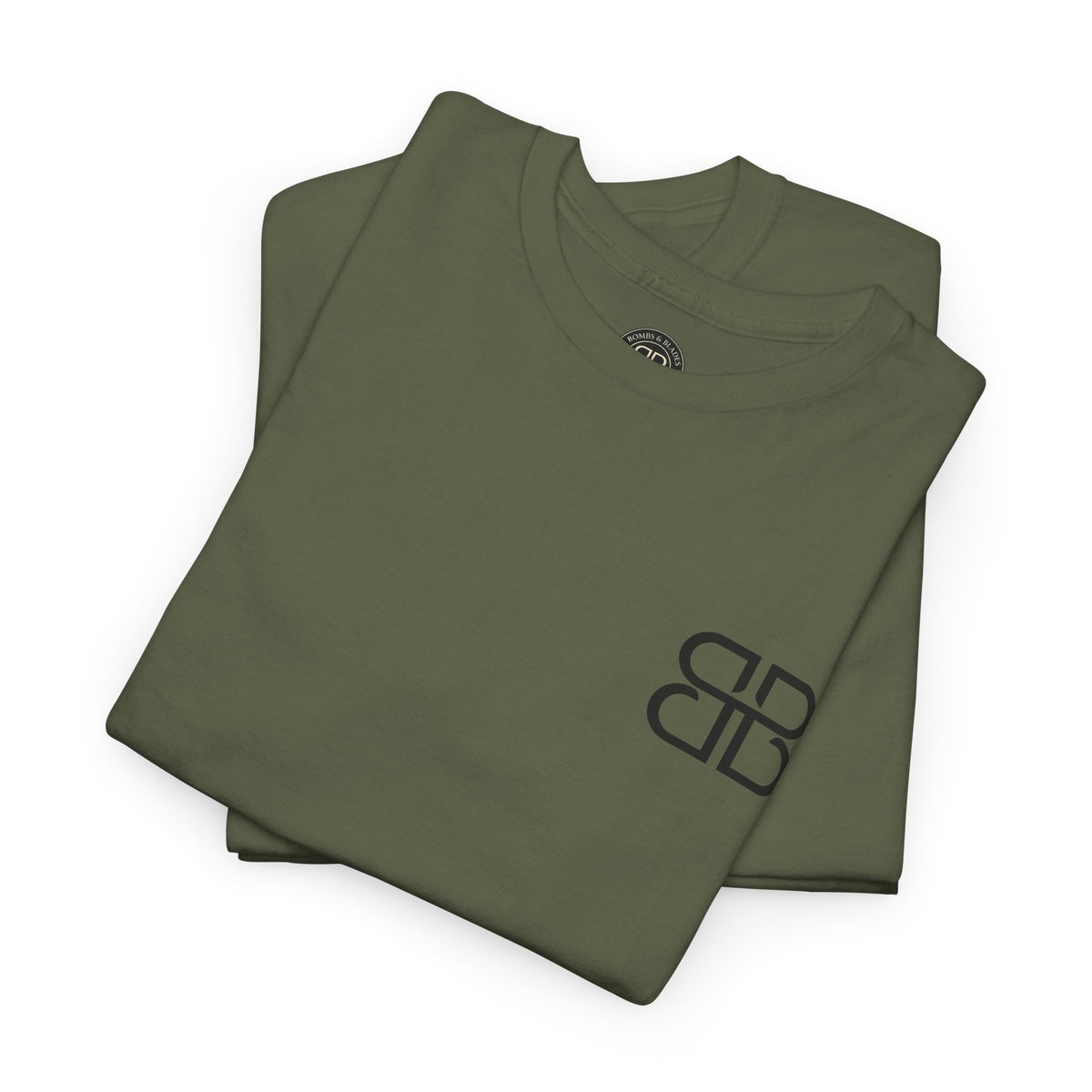 Bombs & Blades Tee — Vintage Helicopter Logo T‑Shirt