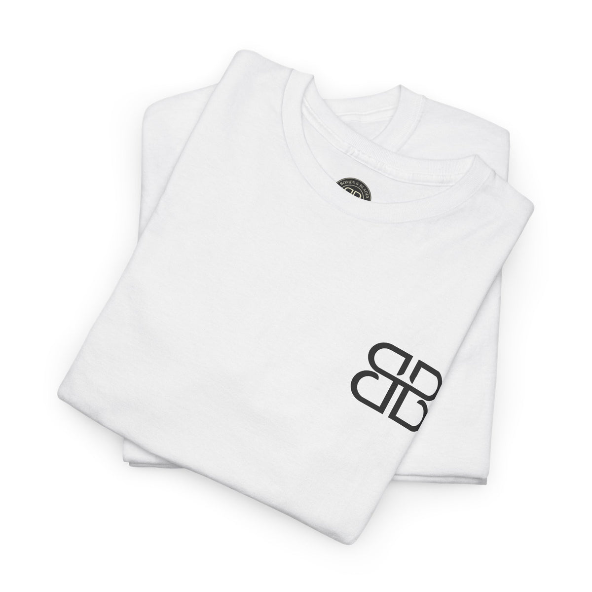 Bombs & Blades Tee — Vintage Helicopter Logo T‑Shirt