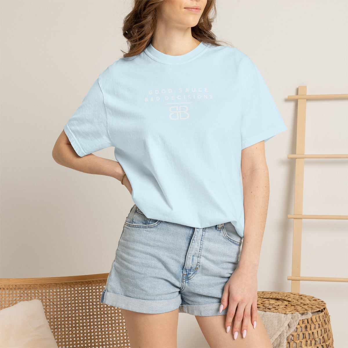 Good Sauce Bad Decisions T-Shirt — Casual Graphic Tee