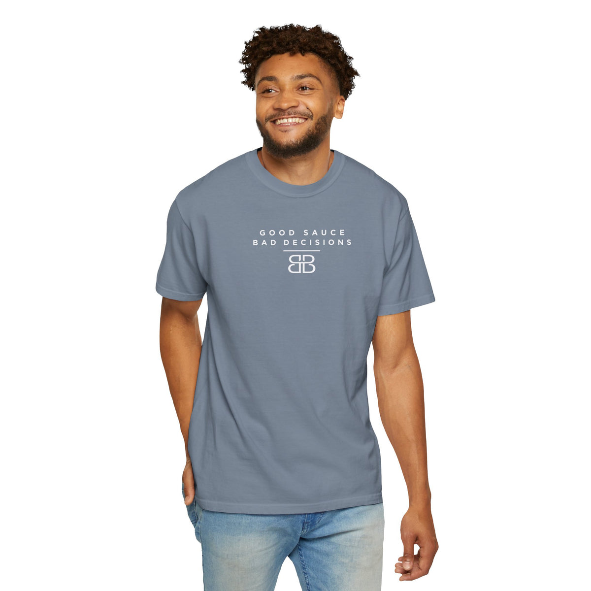 Good Sauce Bad Decisions T-Shirt — Casual Graphic Tee