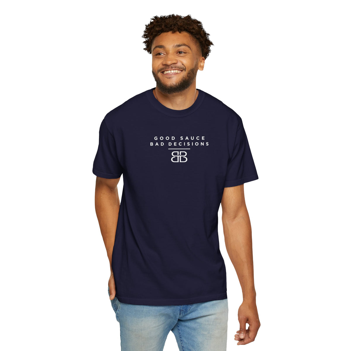 Good Sauce Bad Decisions T-Shirt — Casual Graphic Tee