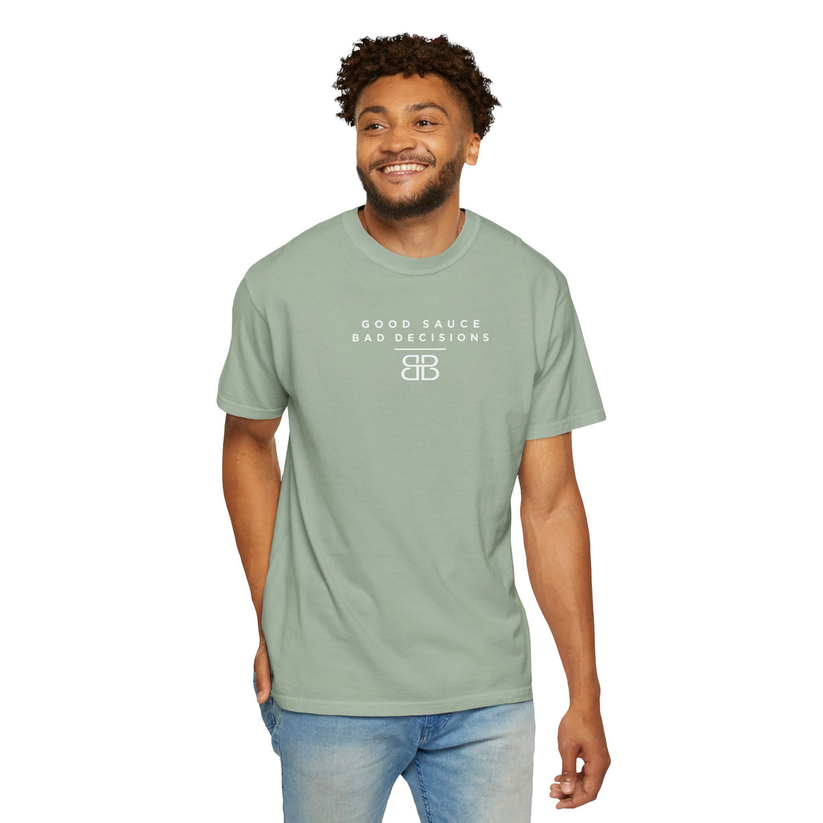 Good Sauce Bad Decisions T-Shirt — Casual Graphic Tee