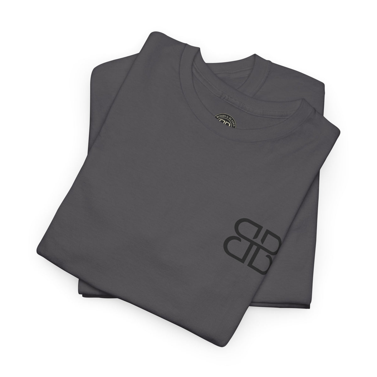 Bombs & Blades Tee — Vintage Helicopter Logo T‑Shirt
