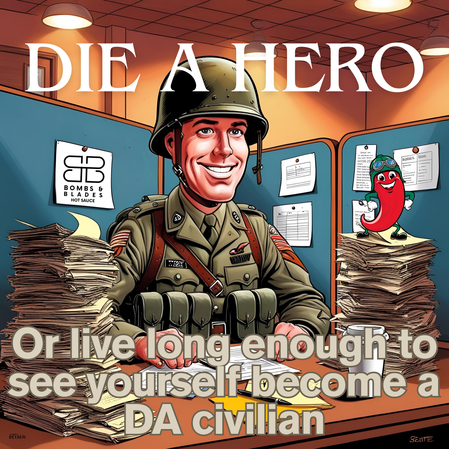 🔥 B&B Sticker 🔥 - Desk Jockey