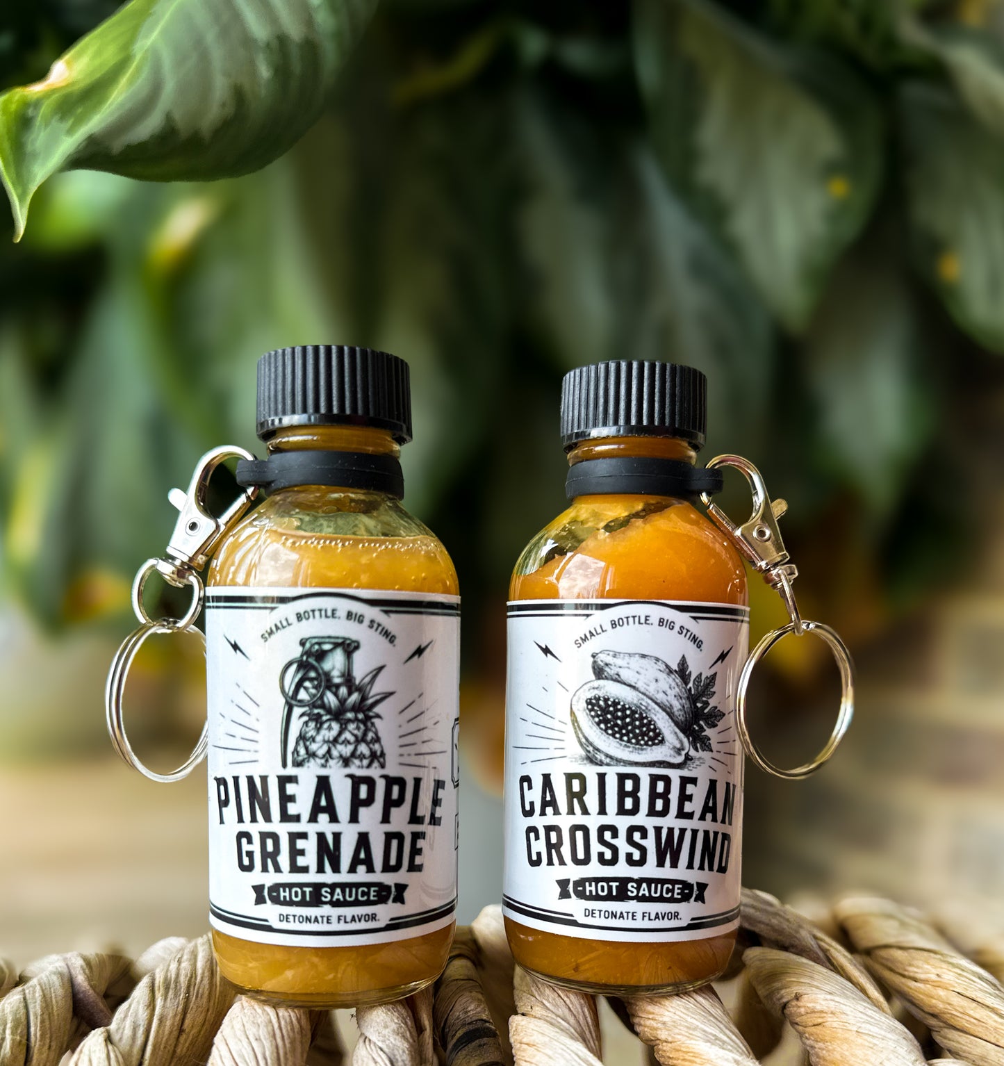 Stinger Hot Sauce Keychain
